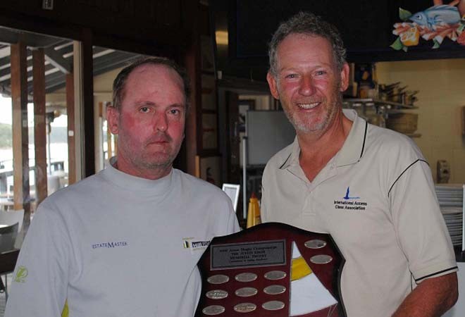 Greg Hyde with David Staley after winning an Access Liberty event - Access World Championships 2012 © SW